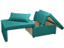 Кресло-кровать Милена рогожка emerald