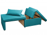 Кресло-кровать Милена рогожка azure