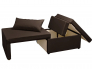 Кресло-кровать Милена рогожка chocolate