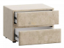 Тумба прикроватная Эстер Onix 03 темно-бежевый