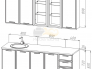 Кухня Бьянка 2,0/900м Кашемир