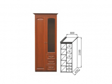 Шкаф МЦН комбинированный 2-х дверный