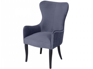 Кресло Лари цвет серый опоры венге