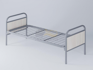 Кровать металлическая одноярусная Аккорд 1900*700 мм Сетка сварная