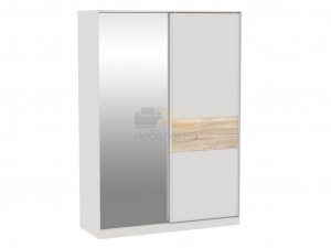 Шкаф купе с комбинированными дверями Аврора