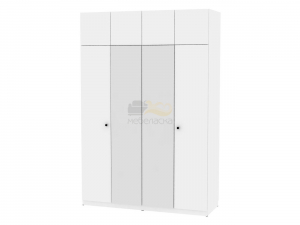 Шкаф с зеркалом Arvid H238М с Антресолью HA4
