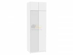 Шкаф с зеркалом Malta light H288М и Антресоль HA2