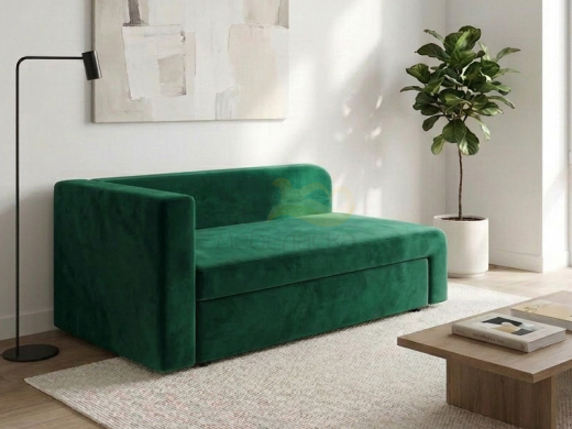 Диван Смайл изумрудный